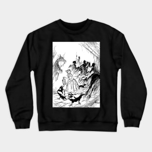 The Snow Queen - Arthur Rackham Crewneck Sweatshirt